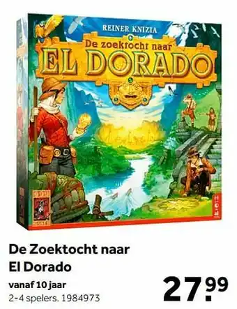 De zoektocht naar el dorado