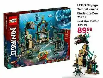 Intertoys Lego ninjago tempel van de eindeloze zee 71755 aanbieding