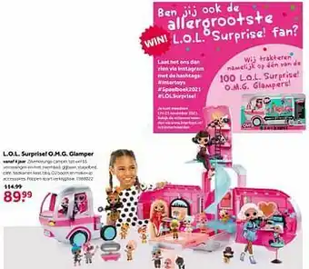 Intertoys L.o.l. surprise! o.m.g. glamper aanbieding