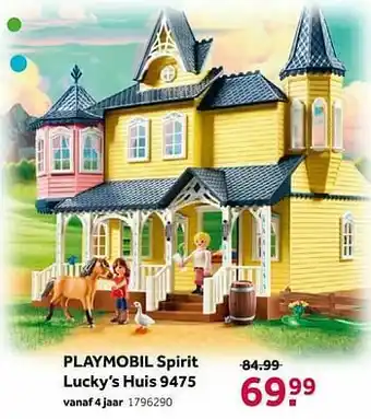 Playmobil spirit lucky’s huis 9475