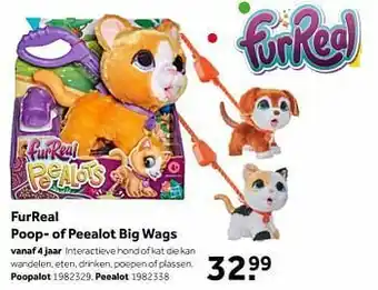 Intertoys Furreal big wags poopalot aanbieding
