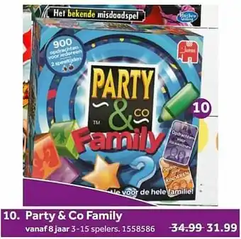 Intertoys Party + co family aanbieding