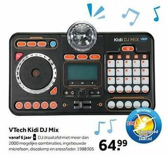 Intertoys Vtech kidi dj mix aanbieding