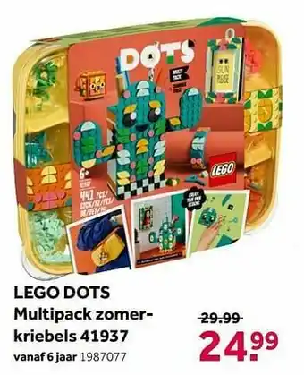 Intertoys Lego dots multipack zomerkriebels 41937 aanbieding