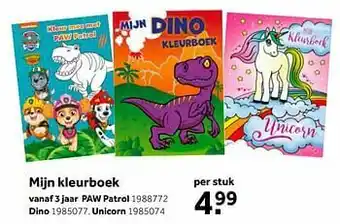 Intertoys Mijn kleurboek paw patrol aanbieding