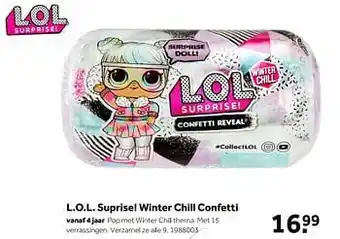 Intertoys L.o.l. suprise! winter chill confetti aanbieding