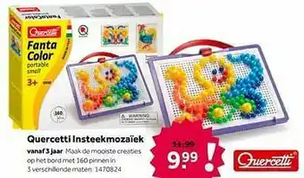 Quercetti insteekmozaïek