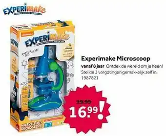 Experimake microscoop