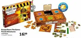 Intertoys Escape room the game puzzle adventures aanbieding