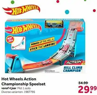 Intertoys Hot wheels action championship speelset aanbieding