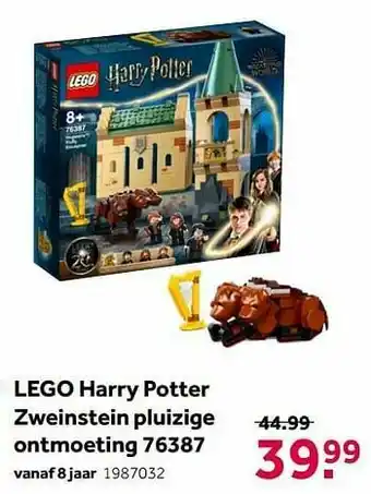 Lego harry potter zweinstein pluizige ontmoeting 76387