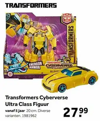 Transformers cyberverse ultra class figuur