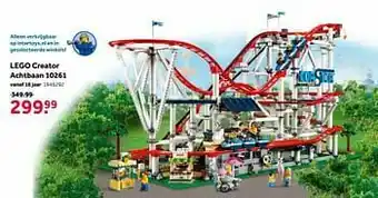 Intertoys Lego creator achtbaan 10261 aanbieding