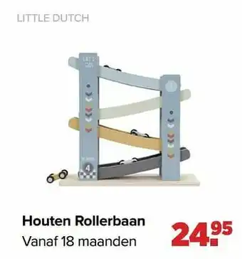 Little dutch houten rollerbaan