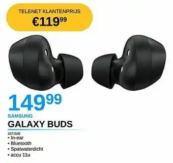 AUVA Samsung galaxy buds aanbieding