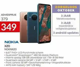 Nokia x20 noknx20