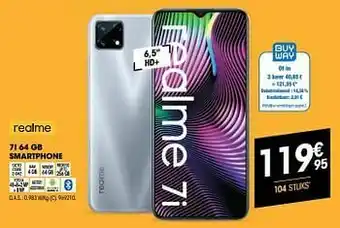 Electro Depot Realme 7i 64 gb smartphone aanbieding
