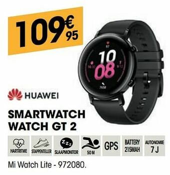 Electro Depot Huawei smartwatch watch gt 2 mi watch lite aanbieding