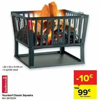 Carrefour Vuurkorf classic squadra aanbieding