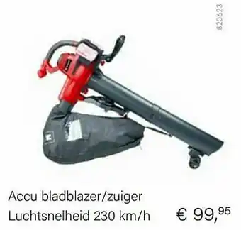 Multi bazar Einhell accu bladblazer-zuiger aanbieding