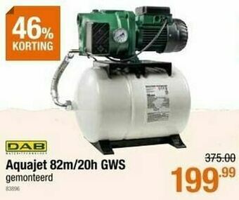 Cevo Dab aquajet 82m-20h gws aanbieding