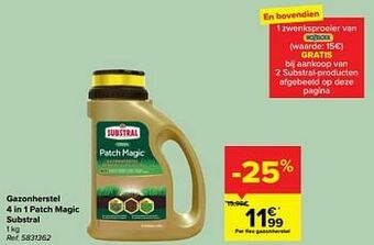 Gazonherstel 4 in 1 patch magic substral