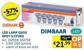 Led lamp gu10 spot
