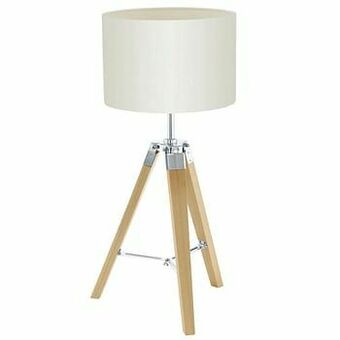 Leen Bakker EGLO tafellamp Lantada - naturel - Leen Bakker aanbieding