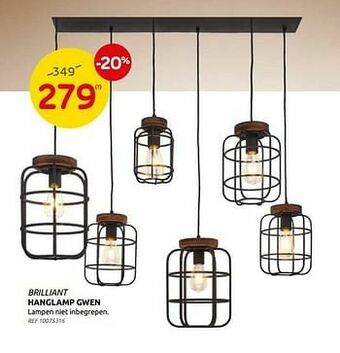 Brico Hanglamp gwen aanbieding