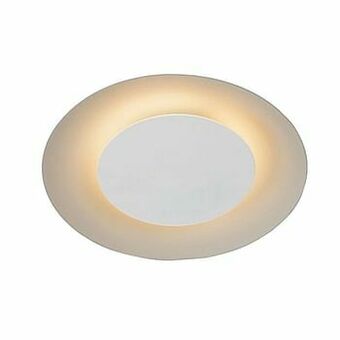 Leen Bakker Lucide plafondlamp Foskal LED - wit - Ø21,5 cm - Leen Bakker aanbieding