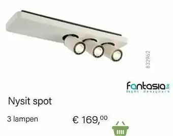 Multi bazar Nysit spot 3 lampen aanbieding