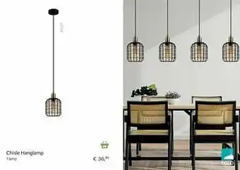 Chisle hanglamp 1 lamp