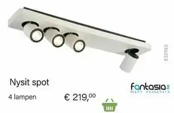 Multi bazar Nysit spot 4 lampen aanbieding