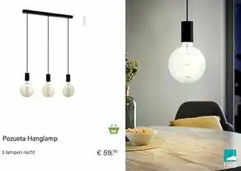 Multi bazar Pozueta hanglamp 3 lampen recht aanbieding