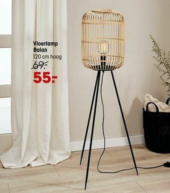 Kwantum Vloerlamp balan aanbieding