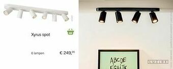 Multi bazar Xyrus spot 4 lampen aanbieding