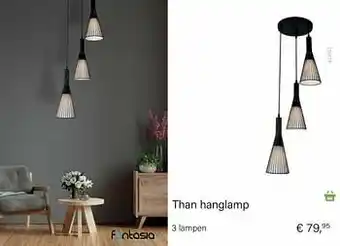 Multi bazar Than hanglamp 3 lampen aanbieding