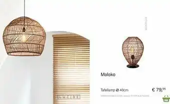 Multi bazar Moloko tafellamp ø 40cm aanbieding