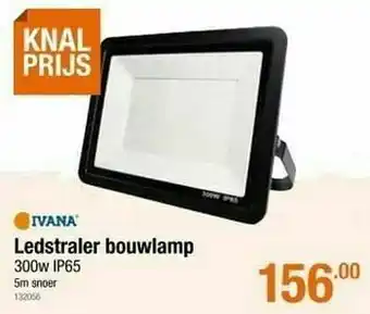 Cevo Ledstraler bouwlamp 300w ip65 aanbieding