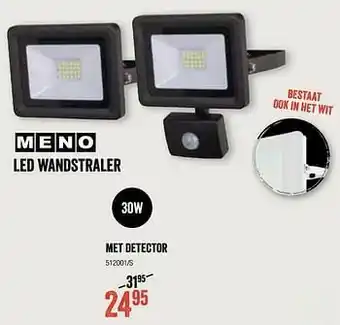 HandyHome Led wandstraler met detector aanbieding