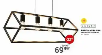 BricoPlanit Hanglamp fabian aanbieding