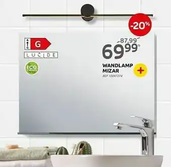 BricoPlanit Wandlamp mizar aanbieding