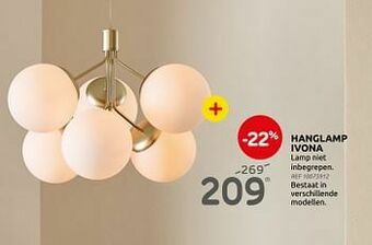 BricoPlanit Hanglamp ivona aanbieding