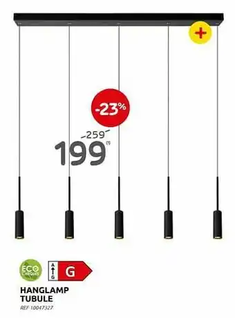 BricoPlanit Hanglamp tubule aanbieding