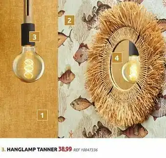 BricoPlanit Hanglamp tanner aanbieding