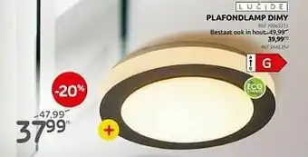 BricoPlanit Plafondlamp dimy aanbieding