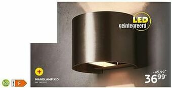 BricoPlanit Wandlamp xio aanbieding