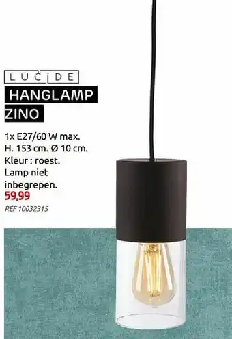 BricoPlanit Hanglamp zino aanbieding
