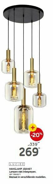 BricoPlanit Hanglamp joanet aanbieding