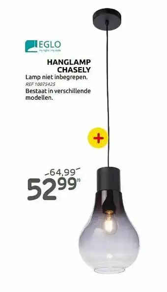 BricoPlanit Hanglamp chasely aanbieding